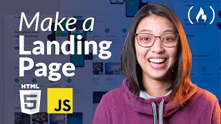 How to Make a Landing Page using HTML, SCSS, and JavaScript - Full Course