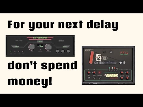 GSi Varispeed & Baby Audio Comeback - Fancy a couple of delay plugins for free?