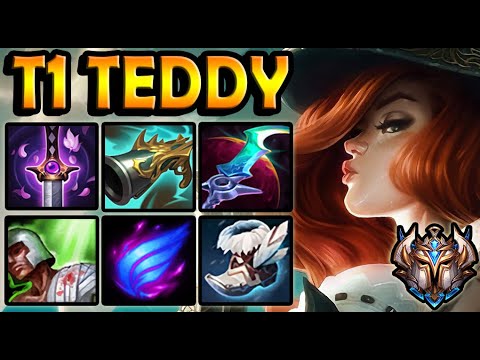 T1 Teddy MISS FORTUNE vs KAISA [ ADC ] Lol Challenger Korea ✅