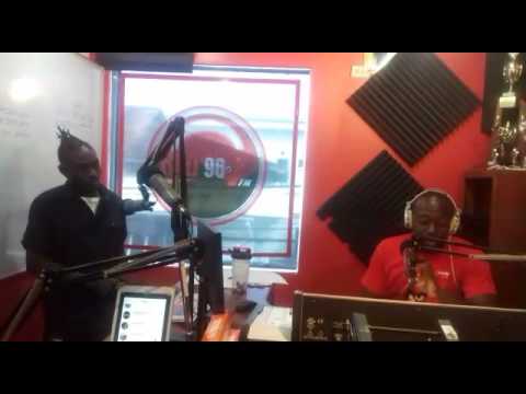 U.G interview at red 96.7 radio station