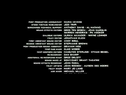 Transformers:Revenge of the Fallen - end credits