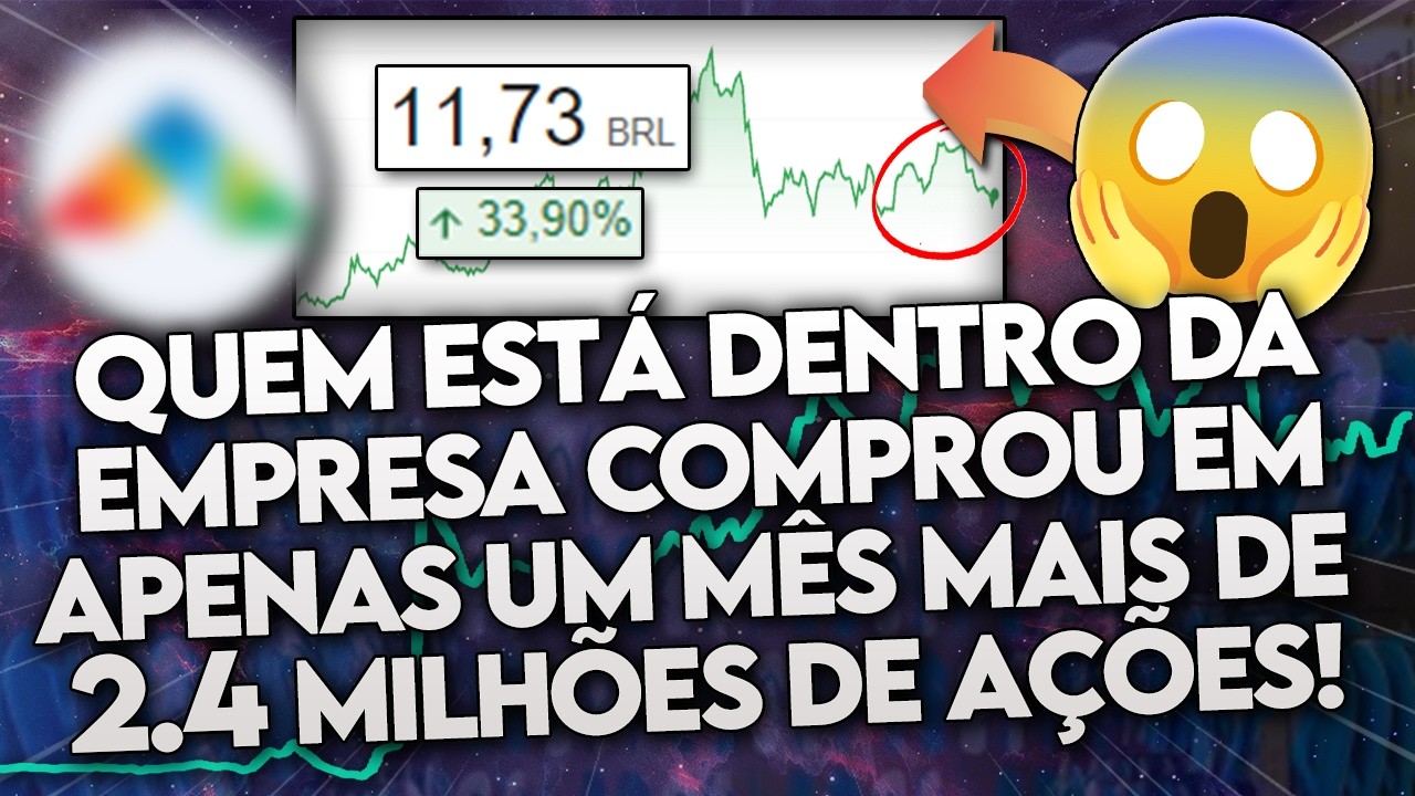 10 AÇÕES que os DONOS e DIRETORES estão COMPRANDO! (Por que os INSIDERS estão APROVEITANDO?) TOP 10