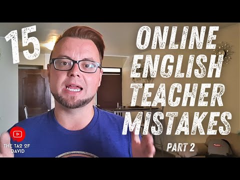MISTAKES I made TEACHING ENGLISH ONLINE to ADULTS! | Part 2 | How TO TEACH ONLINE