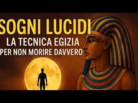SOGNI LUCIDI: La Tecnica Egizia per Non Morire Davvero