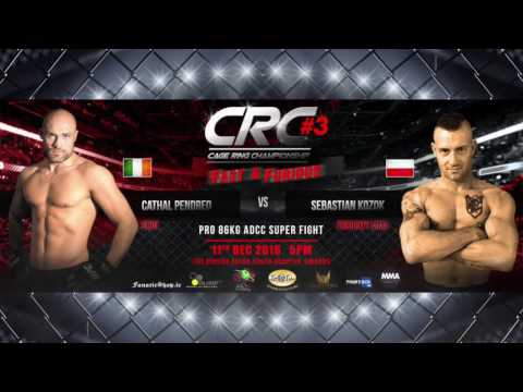 CRC#3 Pro ADCC 86kg Grappling Fight Cathal Pendred (SBGi) Vs Sebastian Kozok (Ferocity Team)