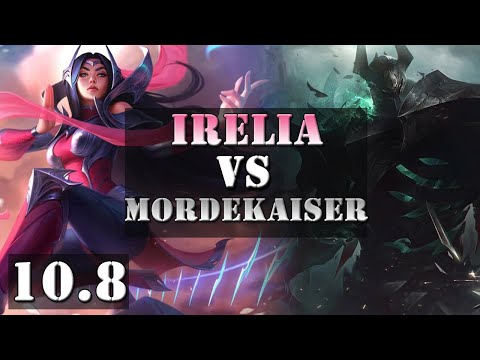 [PT-BR] Irelia vs Mordekaiser (TOP) l KDA 8/5/9, Irelia BR I Diamante I Patch 10.8