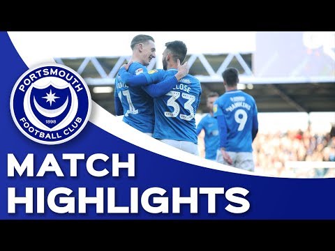 Highlights: Portsmouth 1-1 Accrington Stanley