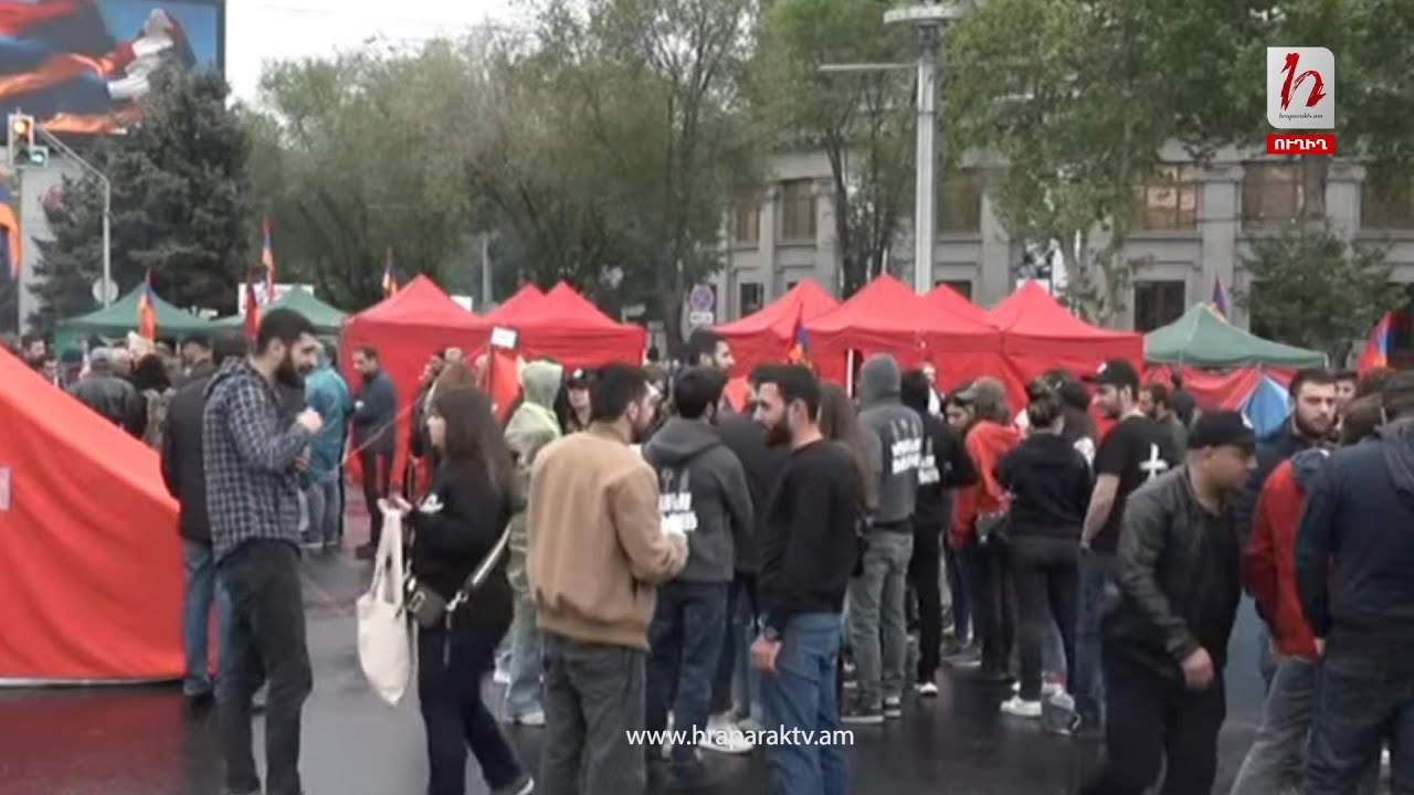 Անհնազանդության ակցիաներ Երևանում․ ուղիղ