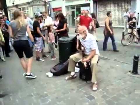 Old Guy Rocks out to Rolling Stones - Bill Hayley - Rock around the Clock