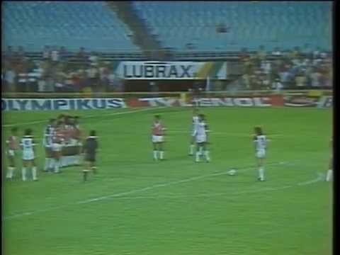 Flamengo 2 x 2 Santa Cruz (21/02/1981) Jogo completo