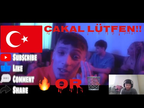 Turkish Rap Reaction CAKAL - LÜTFEN (Official Music Video) | LMERicoTv Reaction