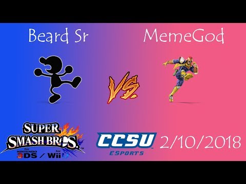 Riptide 5 Smash 4 - Beard Sr (Mr Game & Watch) vs MemeGod (Captain Falcon)
