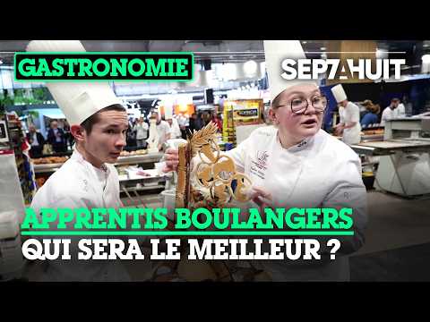 Le concours des apprentis boulangers | Sept à Huit