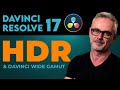 The HDR Tool explained (and it works in SDR) - & what is DaVinci Wide Gamut ?