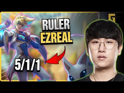 GEN Ruler BOTTOM Ezreal vs Ashe | 15.5