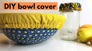 Fast, easy & REVERSIBLE cover for bowls & jars!