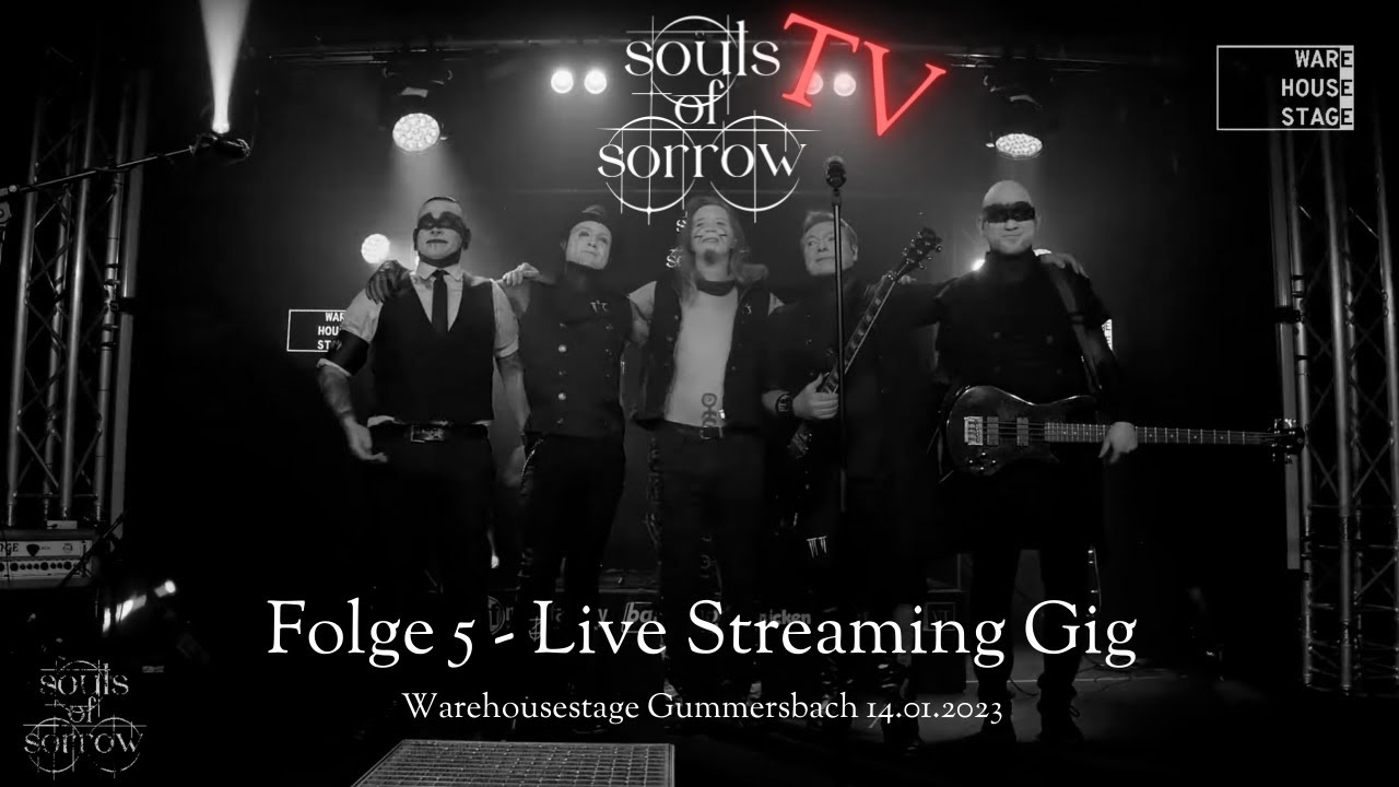 TV of Sorrow Folge 5: Live Streaming Gig Warehousestage Gummersbach 14.01.2023