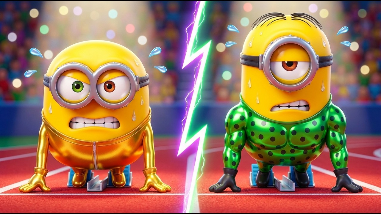 Joyful Track: This Fun Minion Gaming Moment Will Make You Smile! 😊 | Minion Animation