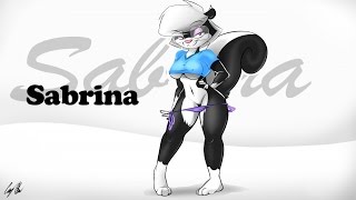 Sabrina Online Fanart (Timelapse)