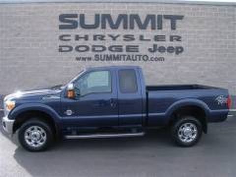 2015 FORD F250 SUPERCAB LARIAT 6.7 LITER POWERSTROKE DIESEL BLUE JEANS WALK AROUND REVIEW  SOLD 8700