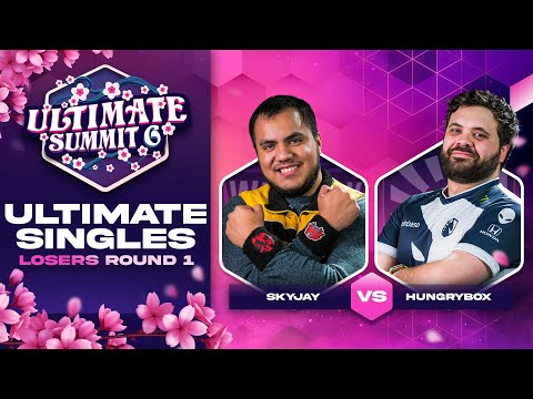Skyjay vs Hungrybox - Losers Round 1 Ultimate Summit 6 - SSBU Singles | Incineroar vs Puff