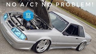 Complete Factory Air Conditioning Install in my Foxbody Mustang (1987-1993)