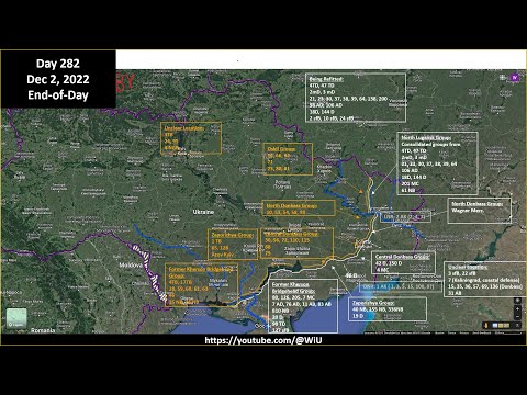 Ukraine: military situation with maps Dec 2, 2022