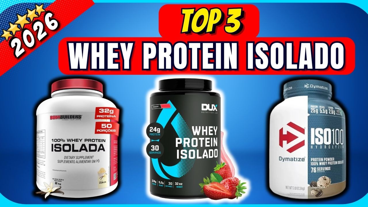 Miniatura da avaliação em vídeo de Whey Protein Isolado Dux Nutrition 900g Sabor Cappuccino