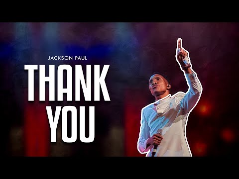 Jackson Paul - Thank You (Official Live Video)