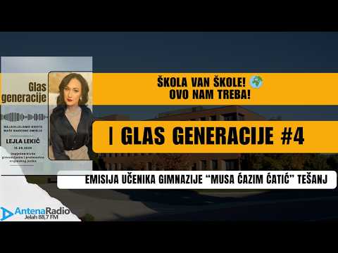 Da li je učionica jedino mjesto za učenje? | Glas generacije #4