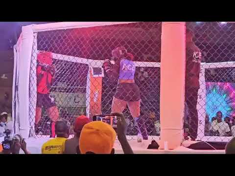 Jéssica Pitbull vs Samara Panamera Lut@ MMA primeira luta em Angola