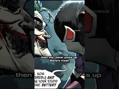 Why does Joker hate Bane so much?