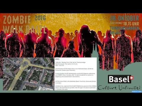 Zombie Walk Basel 28.10.2016