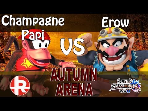 Champagne Papi (Diddy, Villager) vs Erow (Wario) - Autumn Arena 2015
