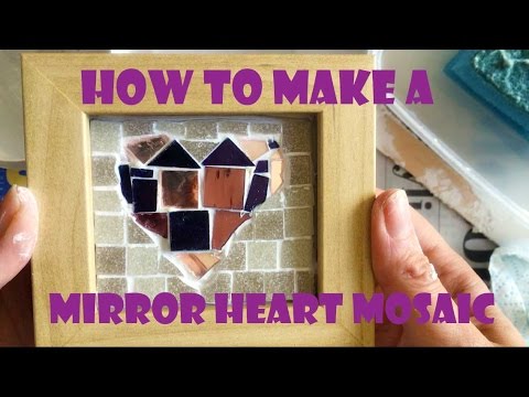How to Create a Mosaic Heart