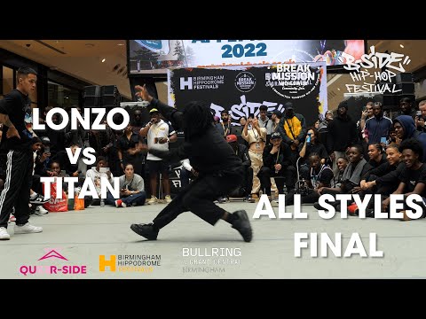 BreakMission x B-Side Hip-Hop Festival 2022 // All Styles Final //  Lonzo v Tytan