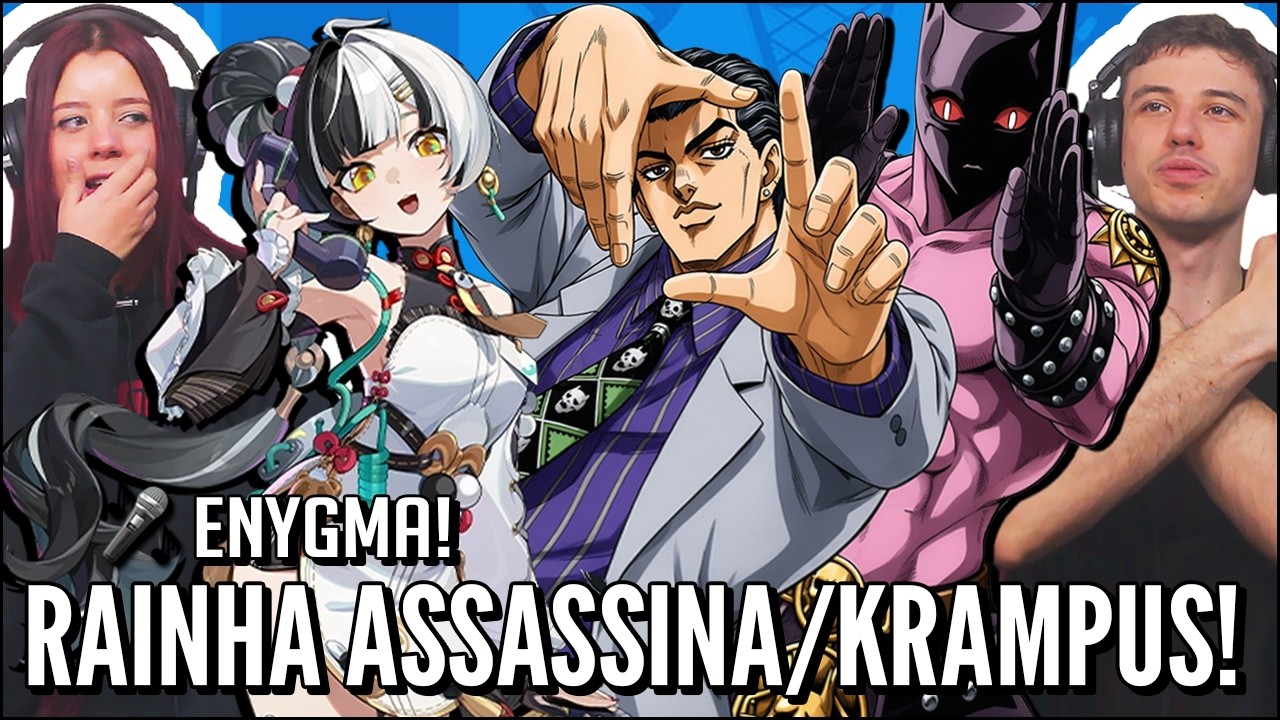 O ENYGMA VOLTOU COM DUAS PEDRADAS! - RAINHA ASSASSINA E KRAMPUS