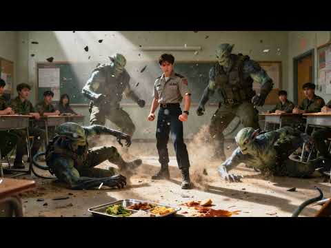 They Spilled His Lunch in Class | The Human Cadet Sent Five Alien Bullies to ICU in Just Ten Second