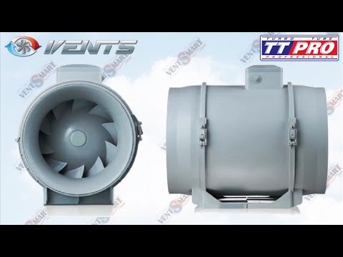 Миниатюра изображения товара Вентилятор канальный Vents ТТ ПРО 200 В