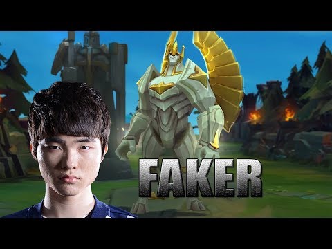 SKT T1 Faker - Galio vs Azir  페이커 갈리오