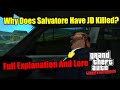 Why Does Salvatore Have JD Killed? GTA Liberty City Stories Lore Fully Explained