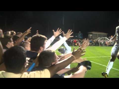 #1 Akron's Kofi Sarkodie scores vs #2 Tulsa 9/24/10