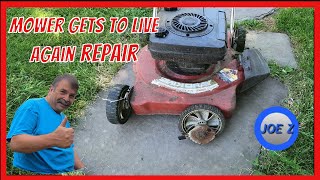 Mower gets to live again repair