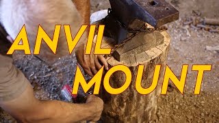 How to Mount an Anvil - Cool Trick