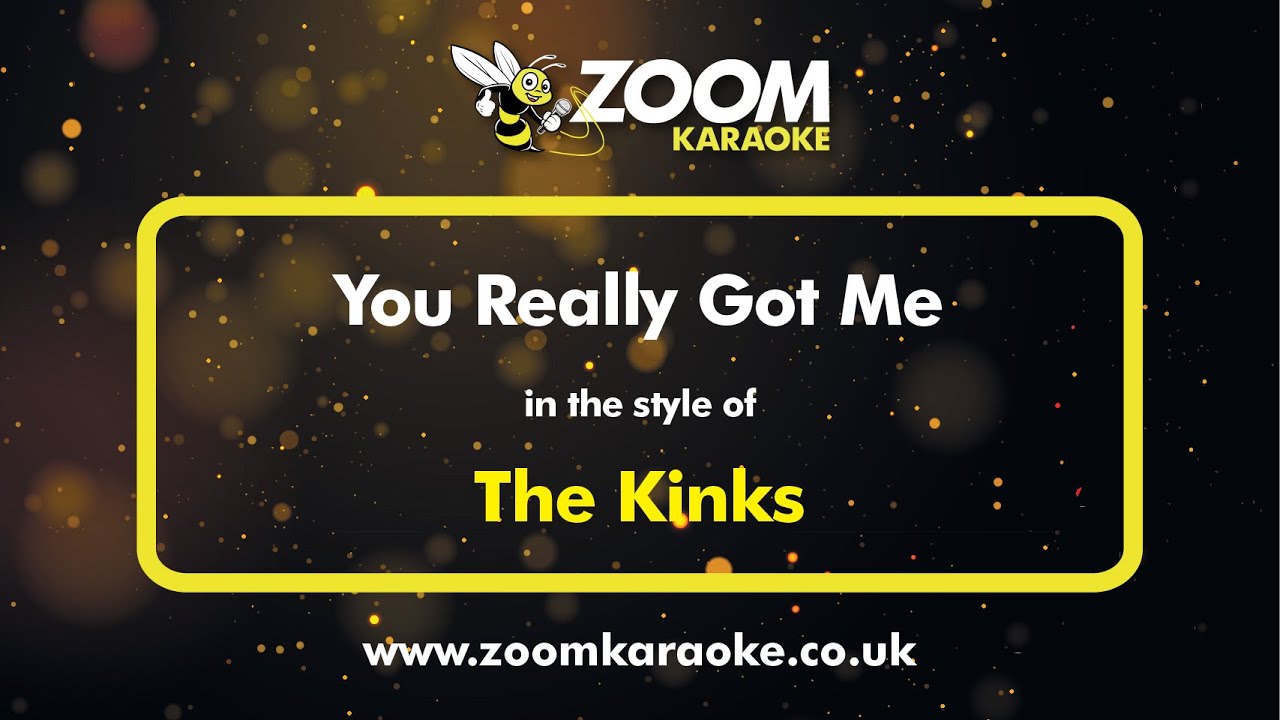 The Kinks - You Really Got Me - Karaoke Version from Zoom Karaoke