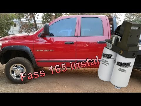 Instal Fass 165 on 5.9 Cummins
