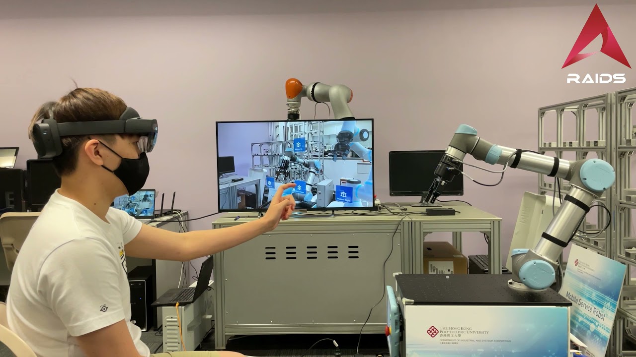 Proactive Human Robot Collaboration - Augmented Reality-assisted Teleoperation