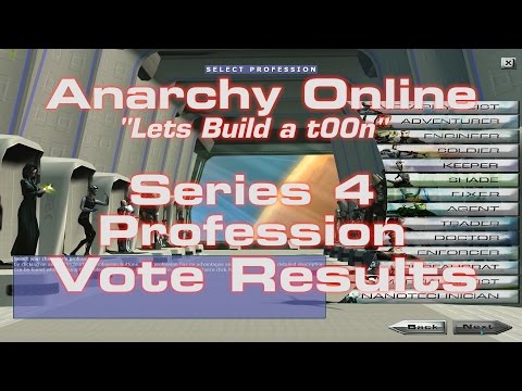 Anarchy Online 18.9 "Let's build a t00n" Series: 4 #  Name Suggestions Closed