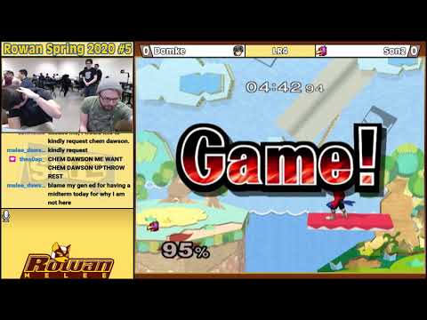 Rowan Spring 2020 #5: Domke (Marth) Vs. Son2 (Falco) - LR4