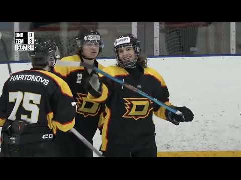 Optibet hokeja līga. DLSS/Dinaburga - HK Zemgale/LLU. Spēles labākie momenti.  (28.01.2023.)